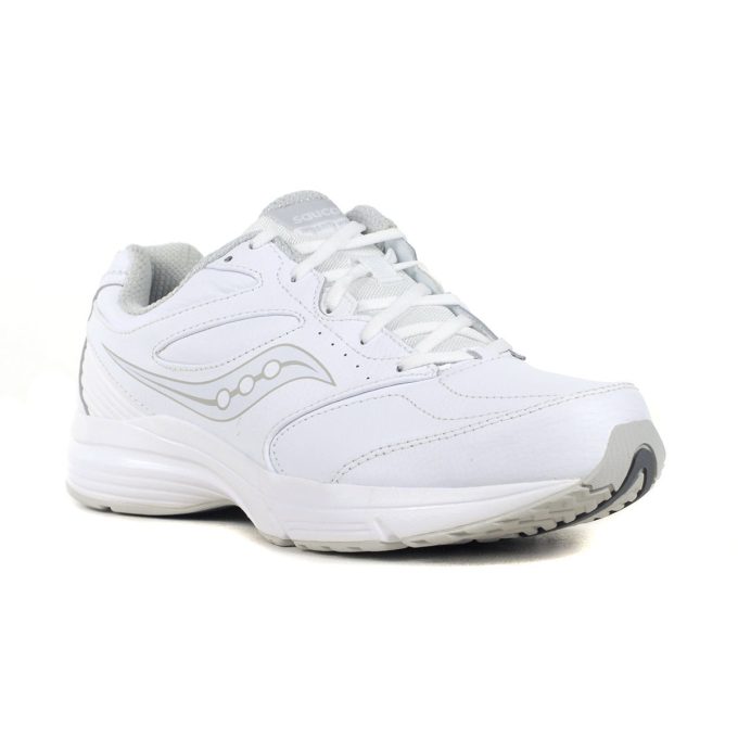 Saucony Men's Intergrity Walker 3 White Shoes S40205-1/S40208-1 - Image 2