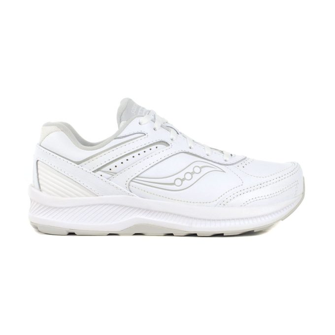 Saucony Women's Echelon Walker 3 White Shoes S50200-1/S50201-1