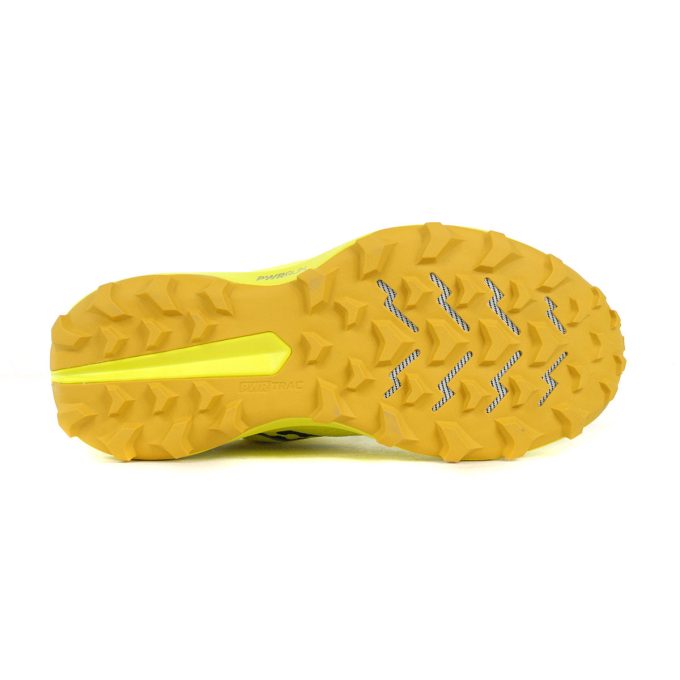 Saucony Women's Peregrine 14 Citron/Oak Trail Running Shoes S10916-220 - Image 4