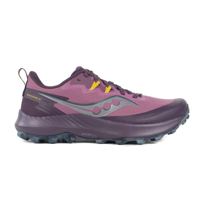 Saucony Women's Peregrine 14 Plum/Eggplant Trail Running Shoes S10916-242