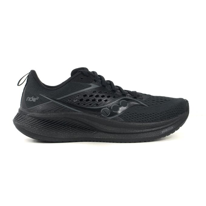 Saucony Women's Ride 17 Triple Black Running Shoes S10924-101