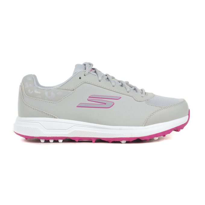 Skechers Men's Go Golf Prime Grey/Pink Golf Shoes 123067.GYPK