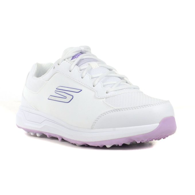 Skechers Men's Go Golf Prime White/Lavender Golf Shoes 123067.WLV - Image 2