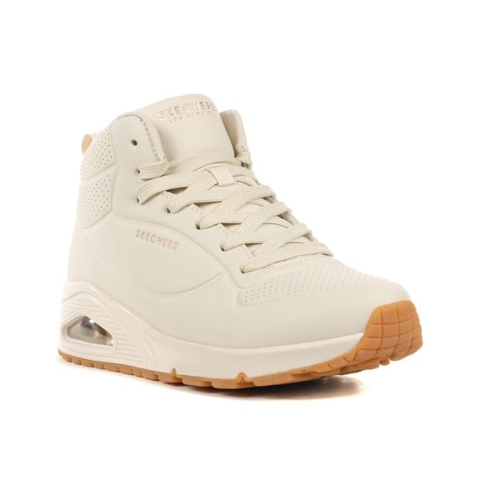 Skechers Women's Uno - Stand High Off White Sneakers 177097.OFWT - Image 2