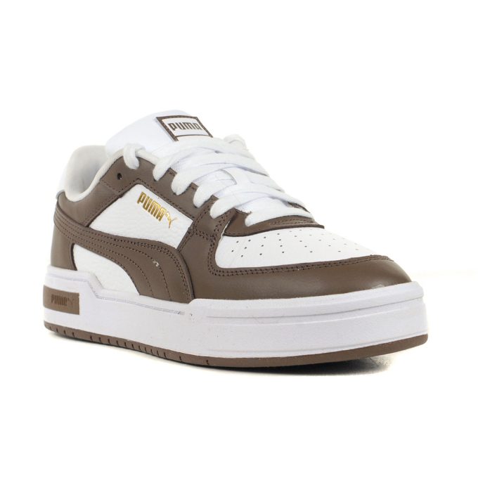 PUMA Men's CA Pro Classic White/Espresso Brown Sneakers 38019063 - Image 2