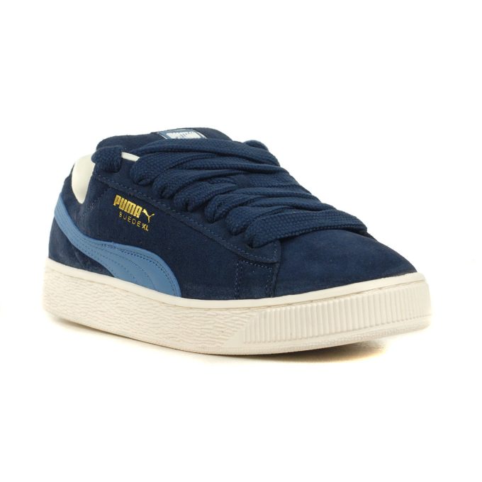 PUMA Men’s Suede XL Navy/Blue Horizon Sneakers 39520517 - Image 2