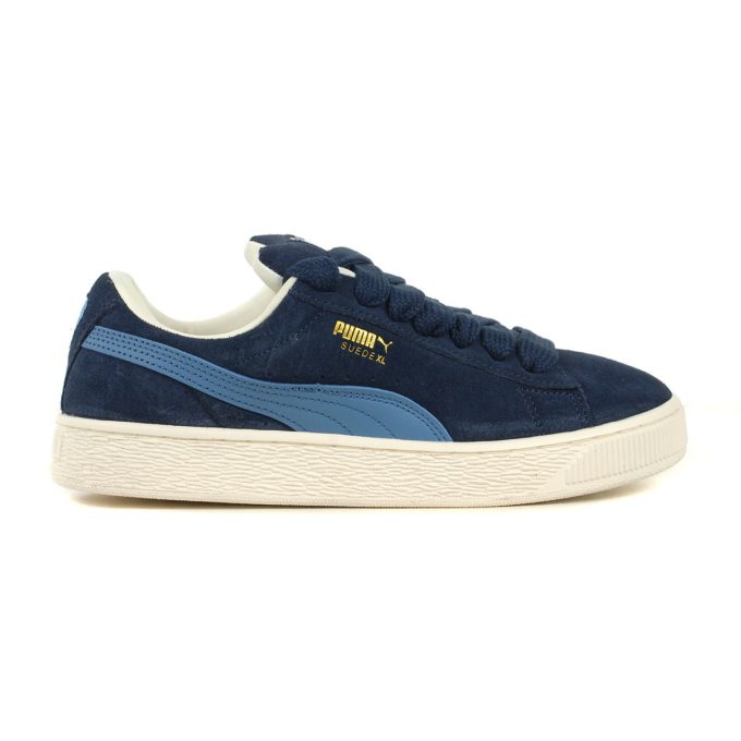 PUMA Men’s Suede XL Navy/Blue Horizon Sneakers 39520517