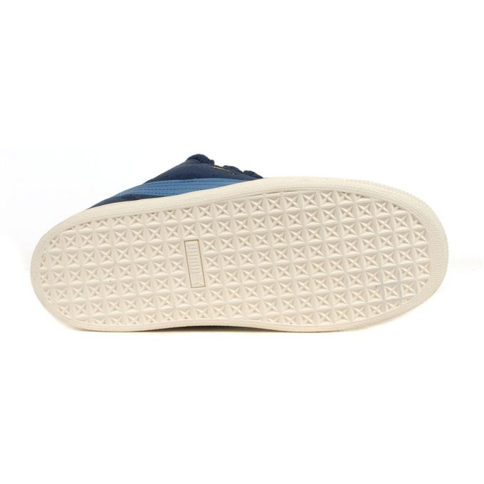 PUMA Men’s Suede XL Navy/Blue Horizon Sneakers 39520517 - Image 4