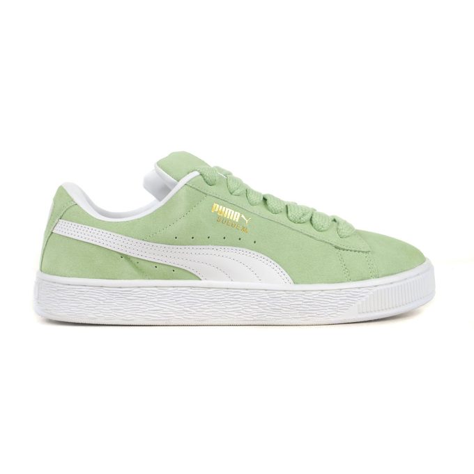 PUMA Men’s Suede XL Pure Green/White Sneakers 39520507