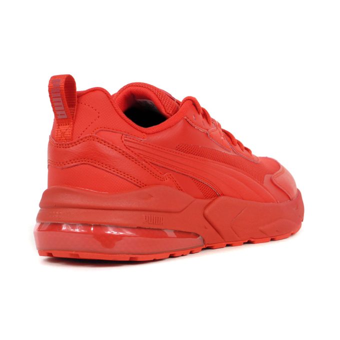 PUMA Men's VIS2K Red/Red Sneakers 39231825 - Image 3