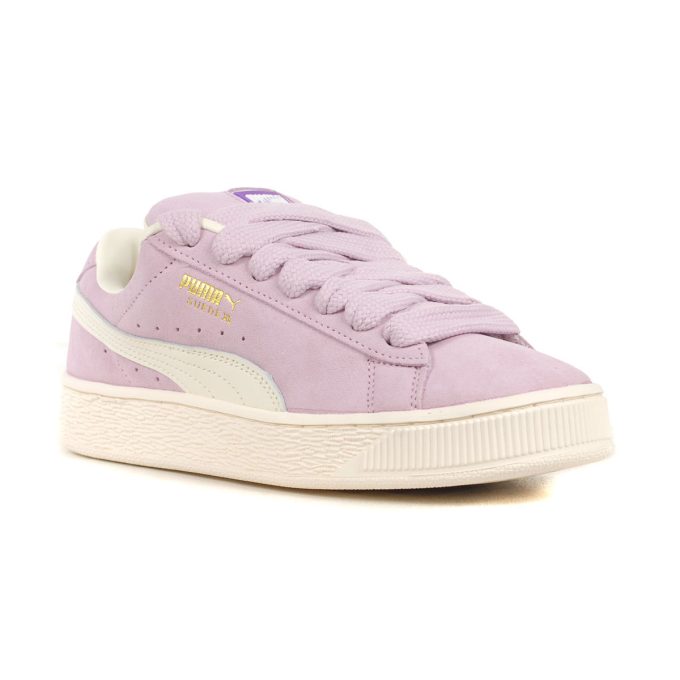 PUMA Women’s Suede XL Grape Mist/Warm White Sneakers 39764808 - Image 2