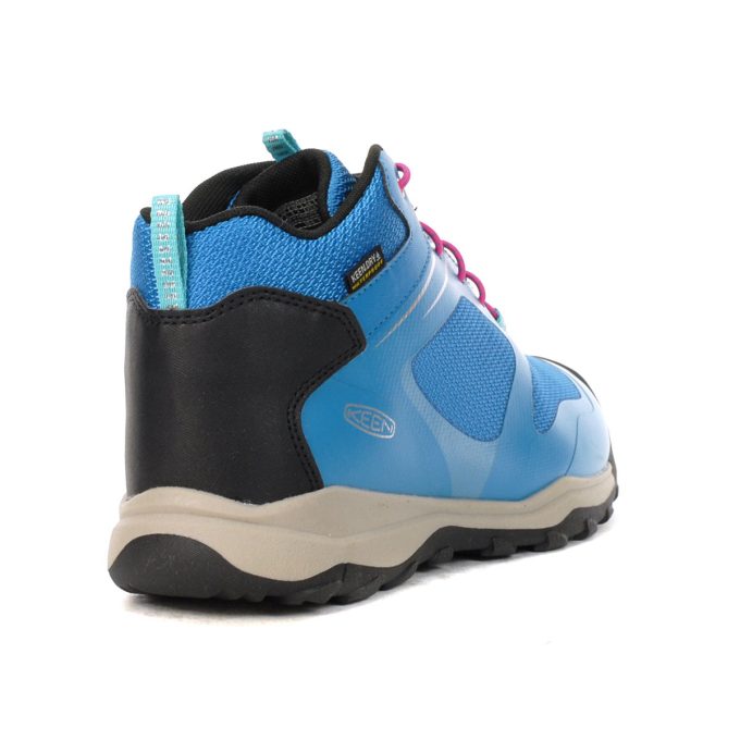 Keen Big Kids Wanduro Fjord Blue/Fuchsia Purple Boots 1027896 - Image 3