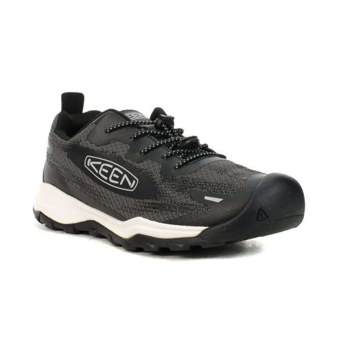 Keen Big Kids Wanduro Speed Black/Vapor Hiking Shoes 1028738 - Image 2