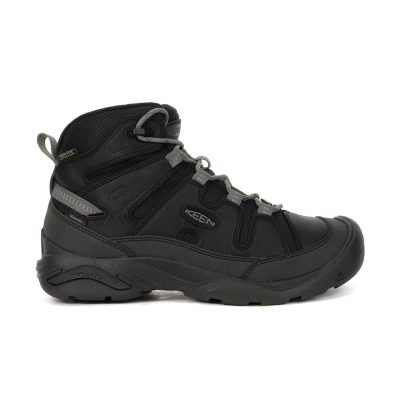 Keen Men's Circadia Mid Polar Black/Steel Grey Waterproof Winter Boots 1026762