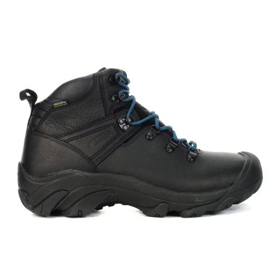 Keen Men's Pyrenees Black/Legion Blue Waterproof Leather Hiking Boots 1026585
