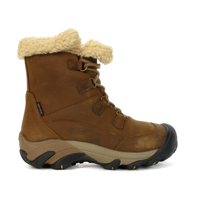 Keen Women's Betty Brown/Shitake Short Winter Boots 1026716