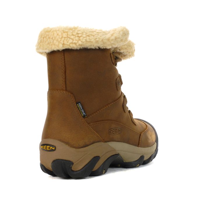 Keen Women's Betty Brown/Shitake Short Winter Boots 1026716 - Image 3