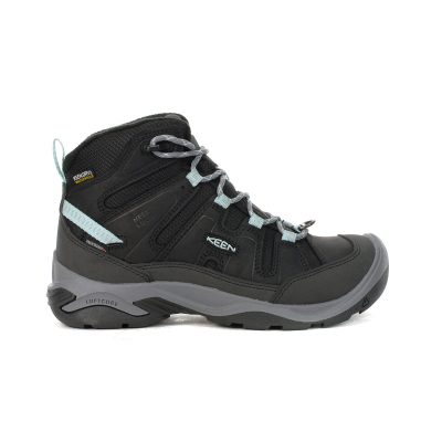 Keen Women's Circadia Mid Polar Black/Cloud Blue Waterproof Winter Boots 1026760