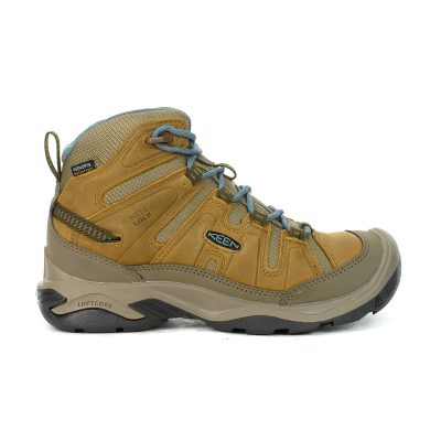 Keen Women's Circadia Mid Toasted Coconut/North Atlantic Waterproof Boots 1026764