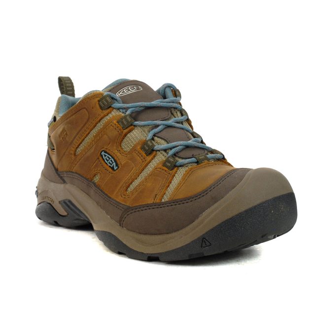 Keen Women's Circadia Syrup/North Atlantic Waterproof Hiking Shoes 1026771 - Image 2