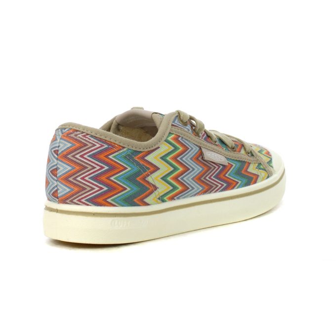 Keen Women's Elsa Chevron/Star White Sneakers 1026104 - Image 3