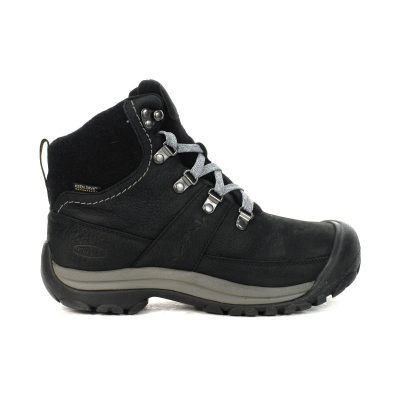 Keen Women's Kaci III Black/Steel Grey Waterproof Winter Boots 1026720