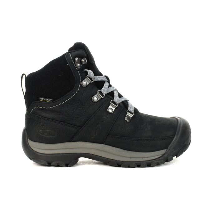 Keen Women's Kaci III Black/Steel Grey Waterproof Winter Boots 1026720