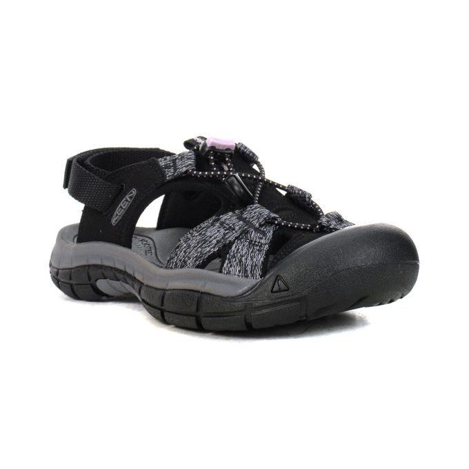 Keen Women's Ravine H2 Black/Dawn Pink Sandals 1023082 - Image 2