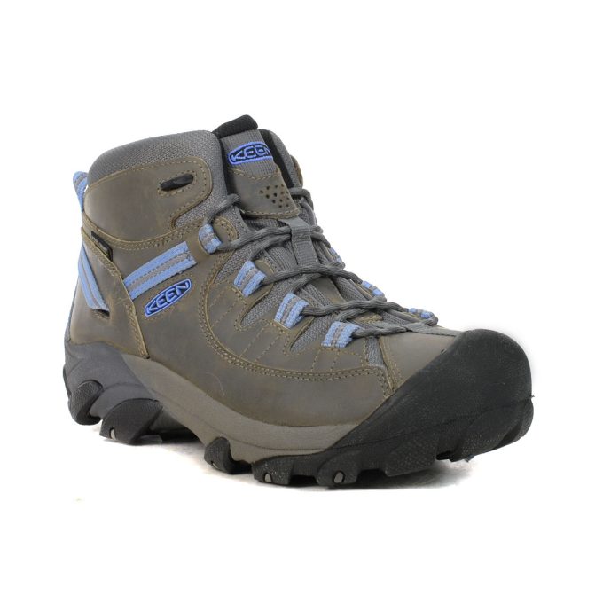 Keen Women's Targhee II Mid Steel Grey/Hydrangea Boots 1025875 - Image 2