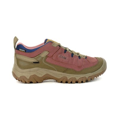 Keen Women's Targhee IV Rose Brown/Plaza Taupe Waterproof Hiking Shoes 1029040
