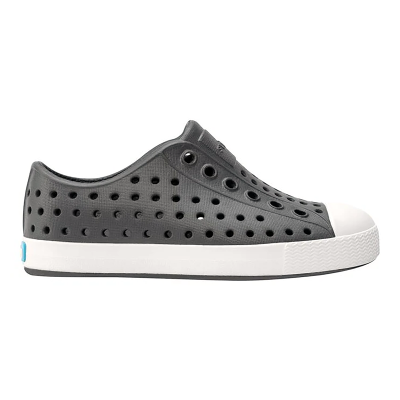 Native Unisex-Junior Jefferson Grey/Shell Kids Shoes