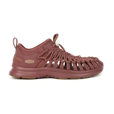 Keen Women's Uneek O3 Rose Brown/Birch Sneaker Sandals 1029499