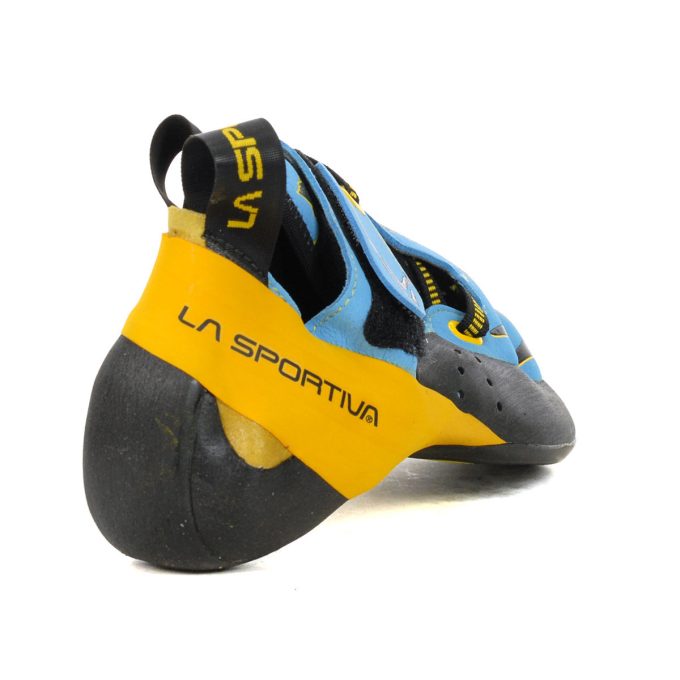 La Sportiva Men's Futura Blue/Yellow Climbing Shoes 20R-600100 - Image 3