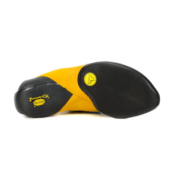 La Sportiva Men's Futura Blue/Yellow Climbing Shoes 20R-600100 - Image 4