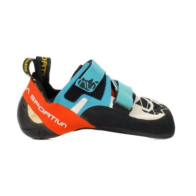 La Sportiva Men's Otaki Blue/Flame Climbing Shoes 10T-BF