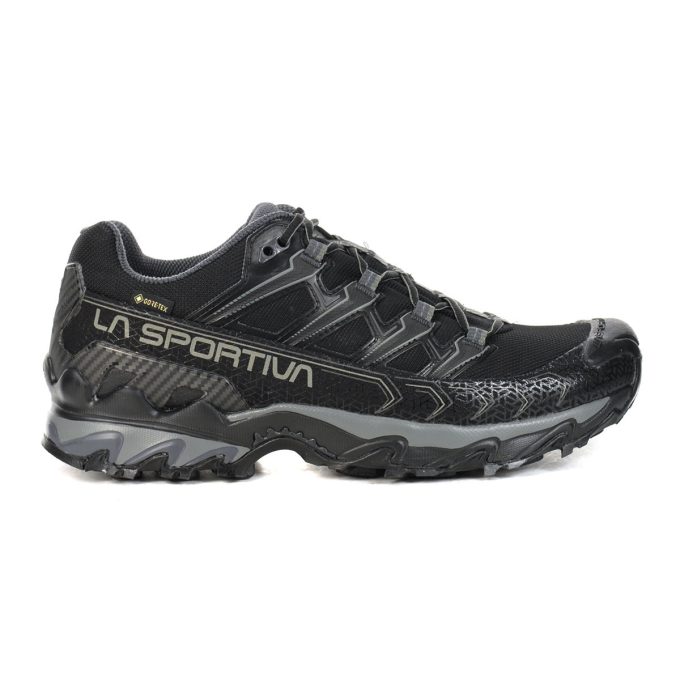 La Sportiva Men's Ultra Raptor II GTX Black/Clay Trail Running Shoes 46Q-999909