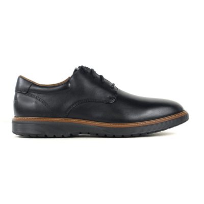 Rockport Men's Casey Laceup Black Leather Dress Shoes