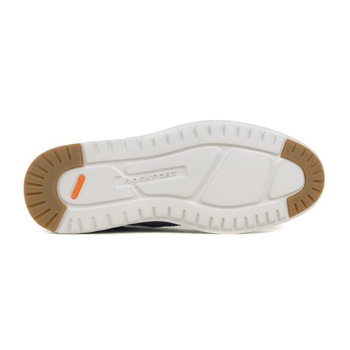 Rockport Men's Casey Laceup Steel Grey Blues Dress Shoes - Image 4