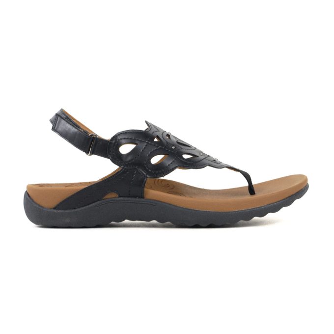 Rockport Women's Ridge Sling Black Sandals CH2083