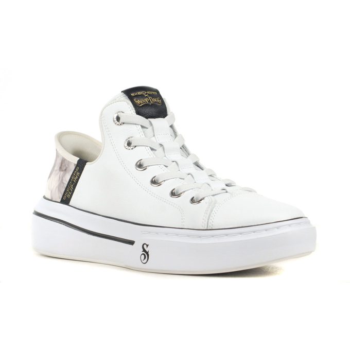 Skechers Men's Snoop One - OG White/Black Slip-Ins Sneakers 251016.WBK - Image 2