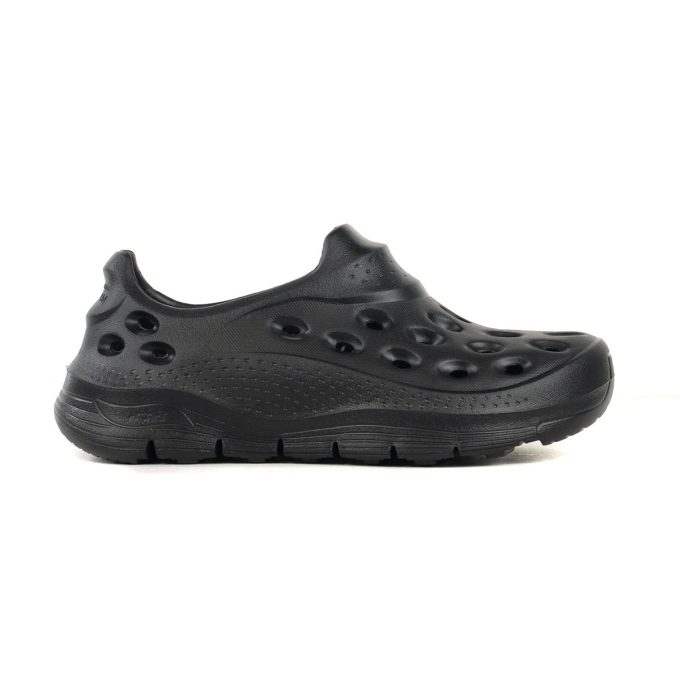 Skechers Women's Arch Fit - Go Foam Black Rubber Clogs 111425.BBK