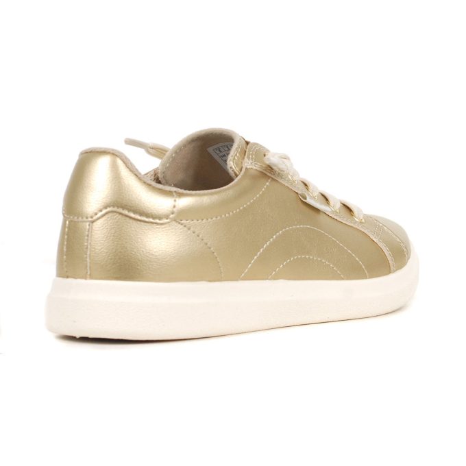 Skechers Women's BOBS D'Vine - Flashy Moment Gold Slip-Ins Shoes 11445.GLD - Image 3