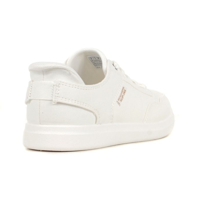 Skechers Women's BOBS D'Vine - So Devoted White Slip-Ins Shoes 114826W.OFWT - Image 3