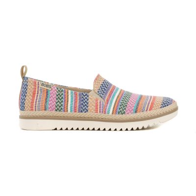 Skechers Women's BOBS Flexpadrille LO - On Detail Multicolor Slip-Ons 114036.MLT