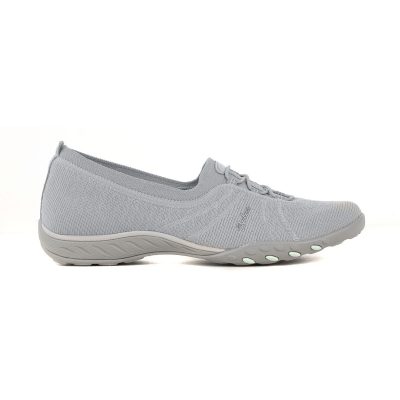 Skechers Women's Breathe Easy - Simple Pleasure Grey Shoes 100247.GRY