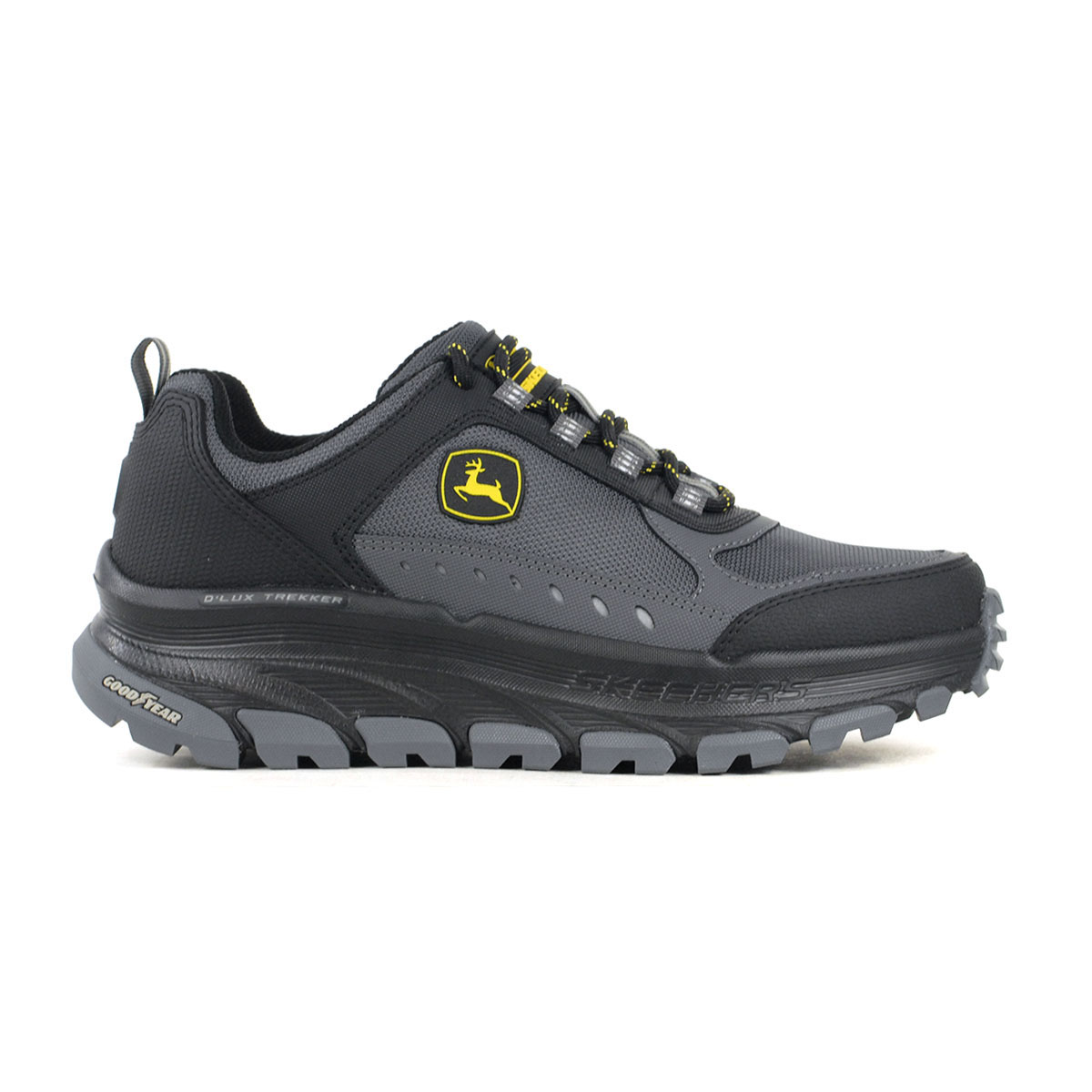 Skechers x John Deere Men's D'Lux Trekker - Soundguard Trail Shoes 256014.BKCC