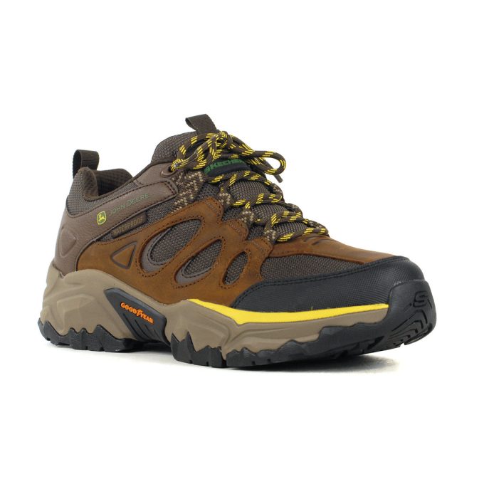 Skechers x John Deere Men's Terraform - Dunlow Brown Trail Shoes 256005.BRN - Image 2