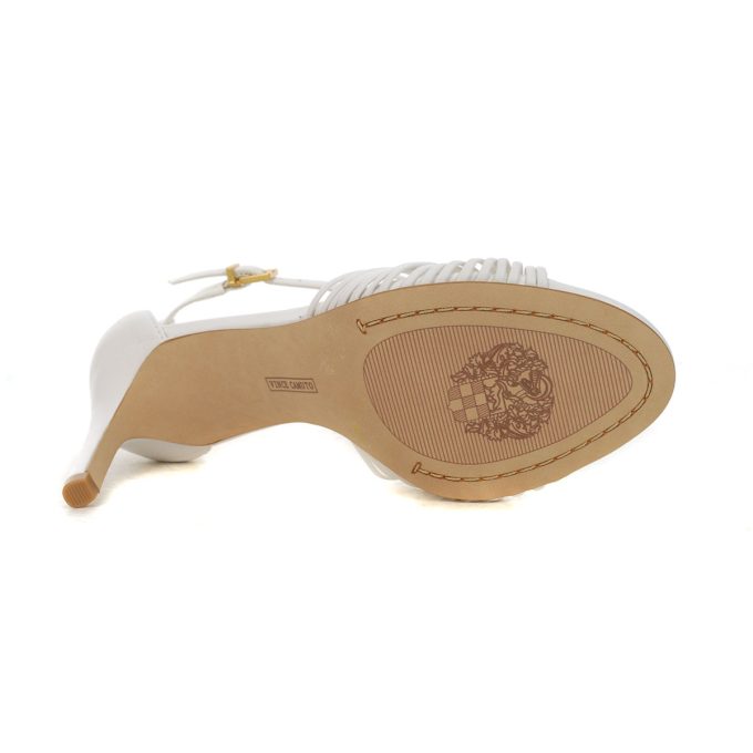 Vince Camuto Blaine Bianco Leather Heeled Sandals - Image 4