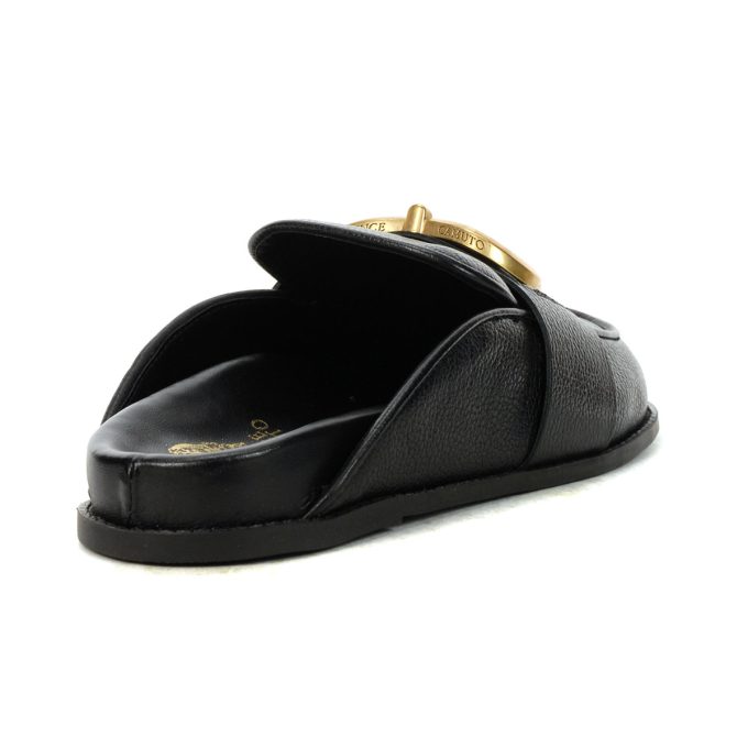 Vince Camuto Junnie Black Leather Clogs - Image 3