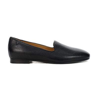 Vionic Women's Willa II Black Leather Slip-On Flats H7712LC005